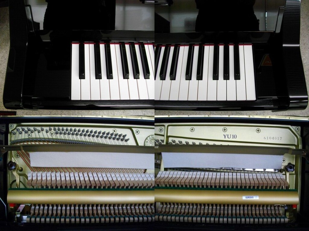 ヤマハリニューアルピアノ YU10 2003年製 中古ピアノ - 鍵盤楽器、ピアノ